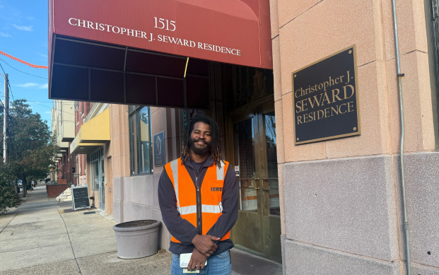 Elijah Parks, a former Project HOME outreach worker.