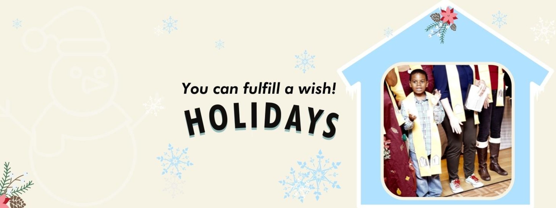 Graphic for Project HOME Holidays