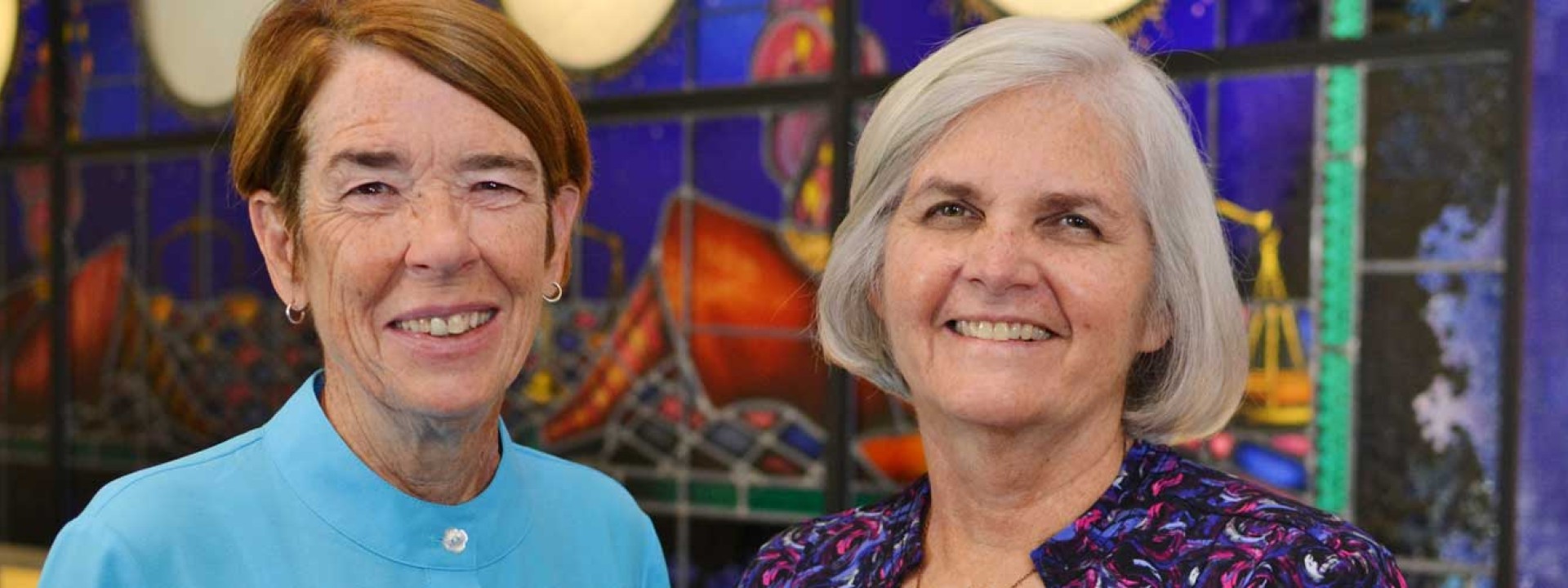 Sister Mary Scullion and Joan McConnon 