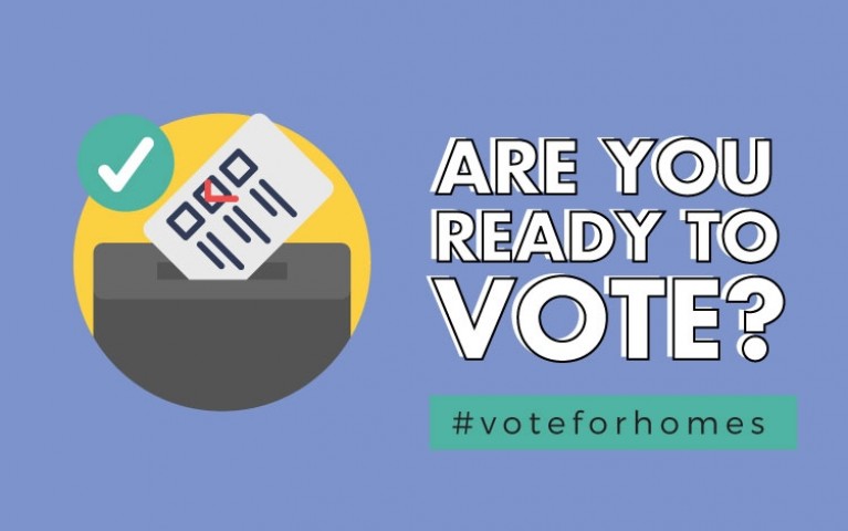 Are you ready to vote graphic