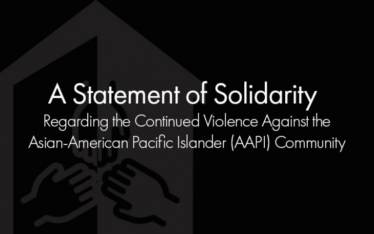 Statement of Solidarity with the Asian American Pacific Islander Community