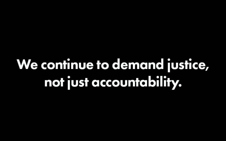 Accountability Is Not Justice