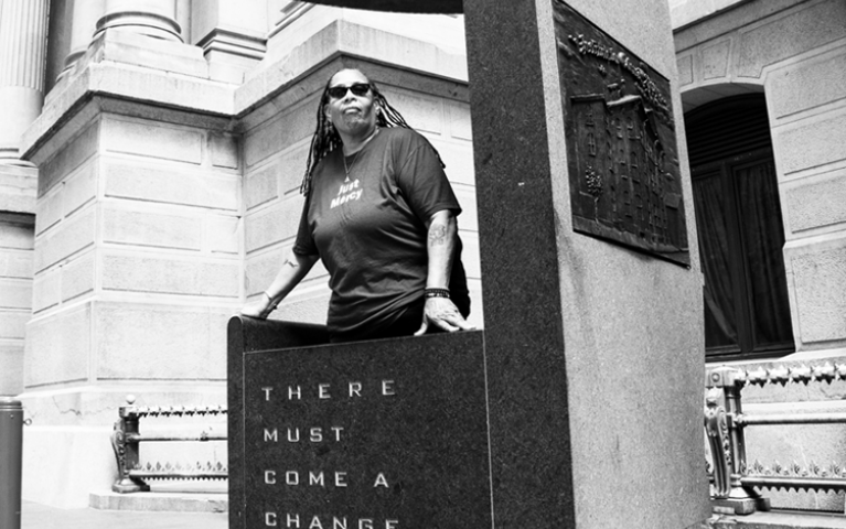 Carol Thomas at The Octavius V. Catto Memorial