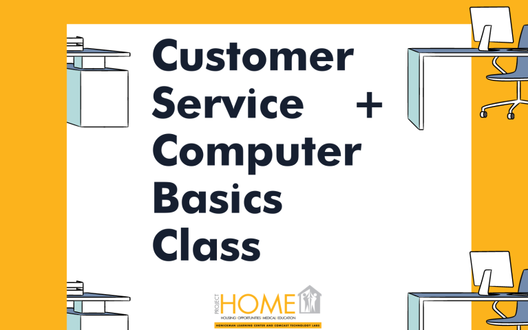 Customer Service + Computer Basics Class