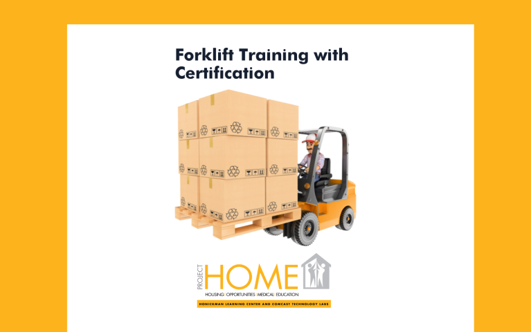 Forklift training with Certification