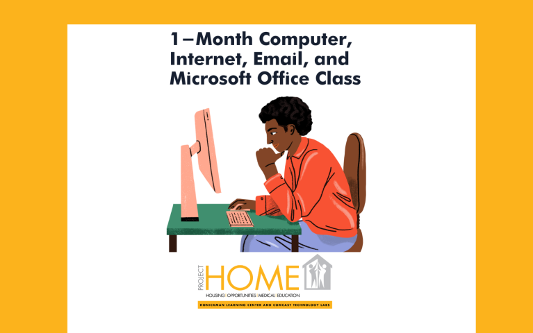 1-Month Computer, Internet, Email, and Microsoft Office Class