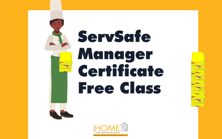 ServSafe Manager Certificate Free Class