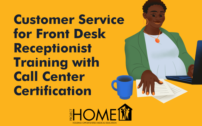Customer Service for Front Desk Receptionist Training with Call Center Certification