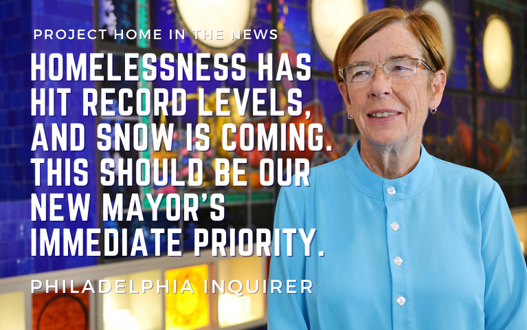 [NEWS] Sister Mary: Homelessness has hit record levels, and snow is coming. This should be our new mayor’s immediate priority.