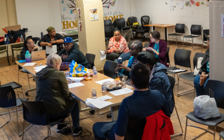 Resident Advisory Board meeting at CJSR