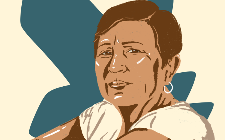 An older woman
