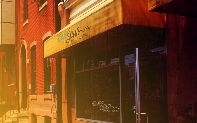 HOMEspun Boutique storefront