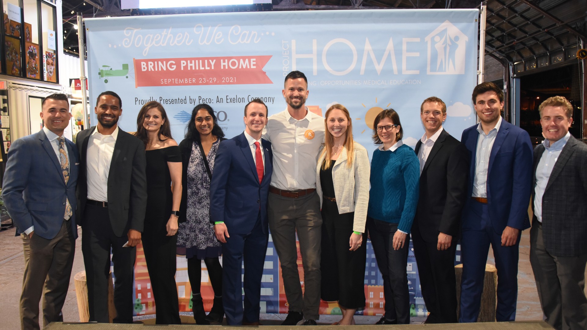 The Rising Leaders at Bring Philly HOME 2021.