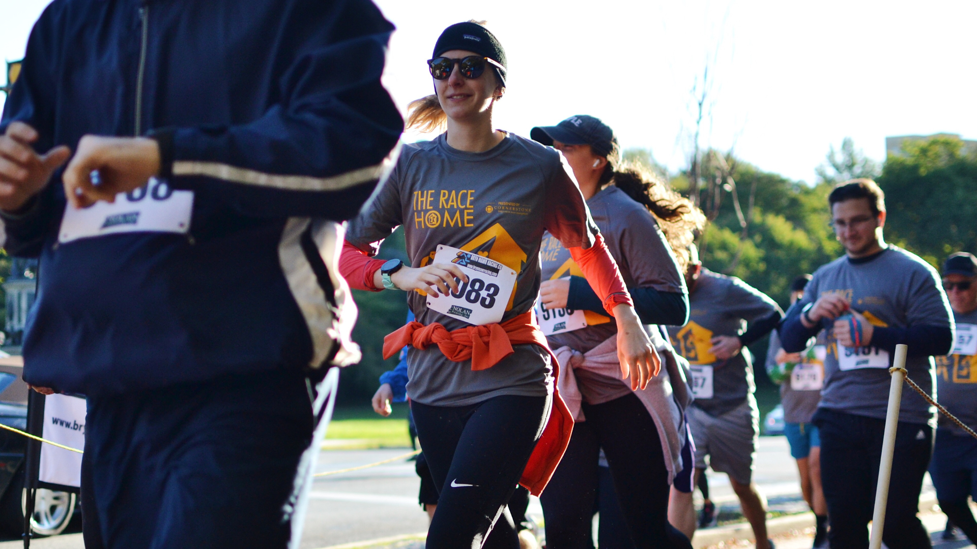 Runners from 2022 Race HOME event