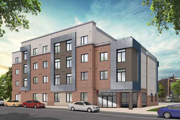 Rendering of Gloria Casarez Residence
