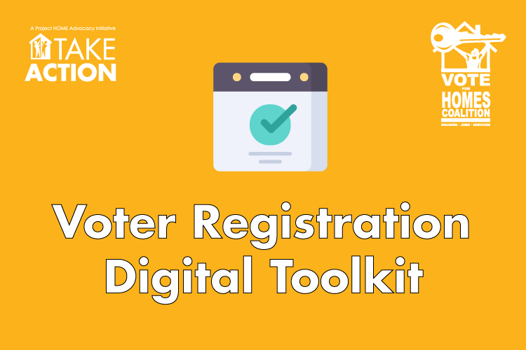 Voter registration digital toolkit graphic