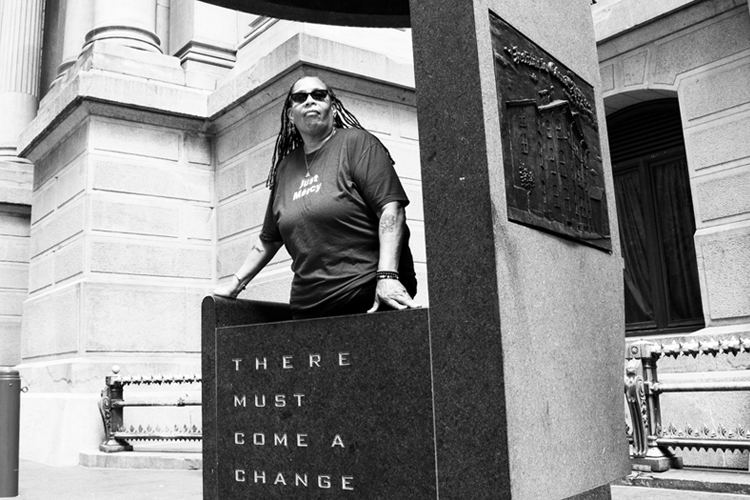 Carol Thomas at The Octavius V. Catto Memorial