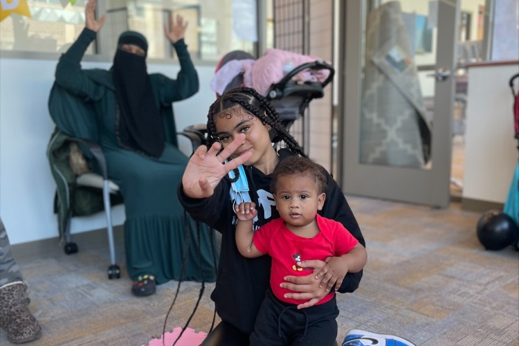 Moms and Babies at Stephen Klein Wellness Center