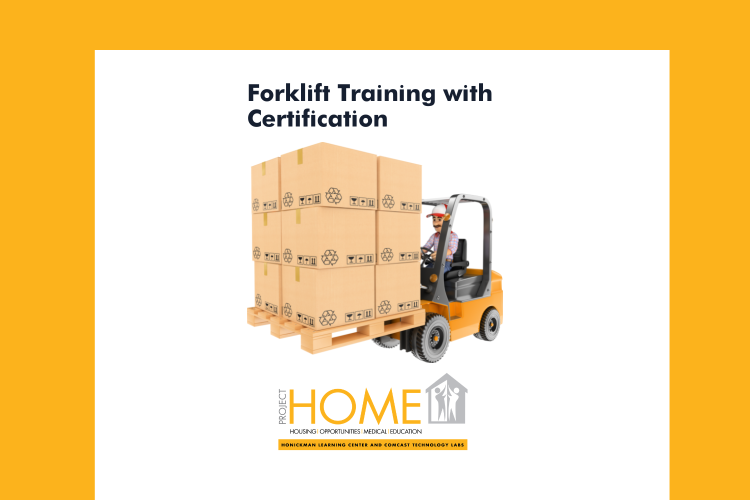 Forklift training with Certification