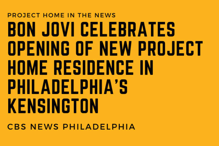 [NEWS] Bon Jovi celebrates opening of new Project HOME residence in Philadelphia's Kensington