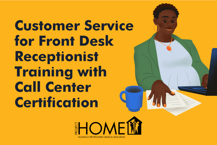Customer Service for Front Desk Receptionist Training with Call Center Certification