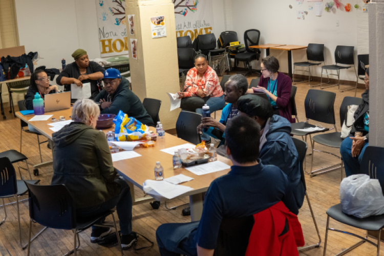 Resident Advisory Board meeting at CJSR