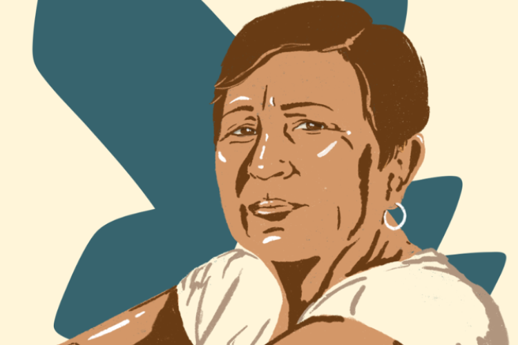 An older woman