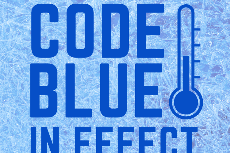 Thermometer displaying cold temperature 