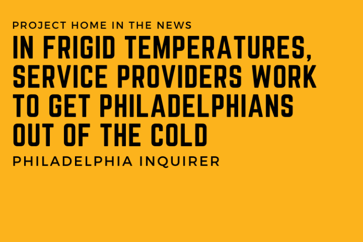 In frigid temperatures, service providers work to get Philadelphians out of the cold